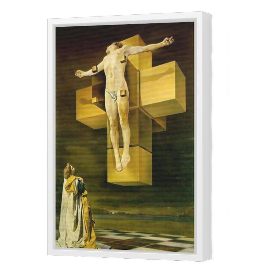 Thumbnail for Canvas - White Floating Frame