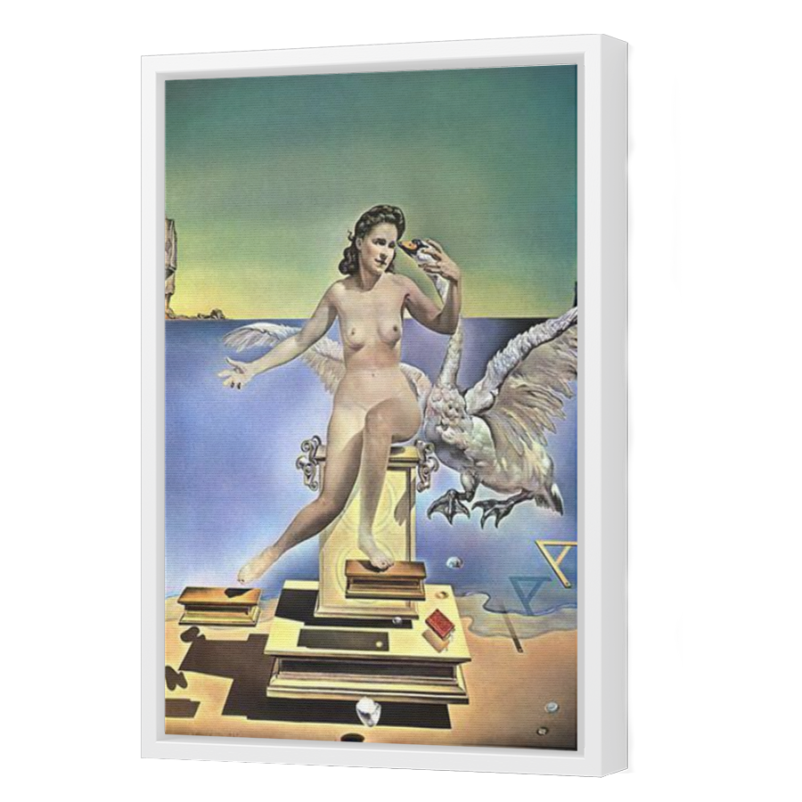 Thumbnail for Canvas - White Floating Frame