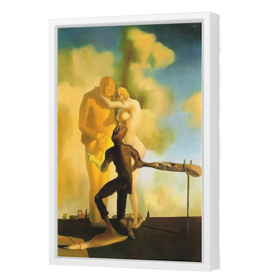Thumbnail for Canvas - White Floating Frame