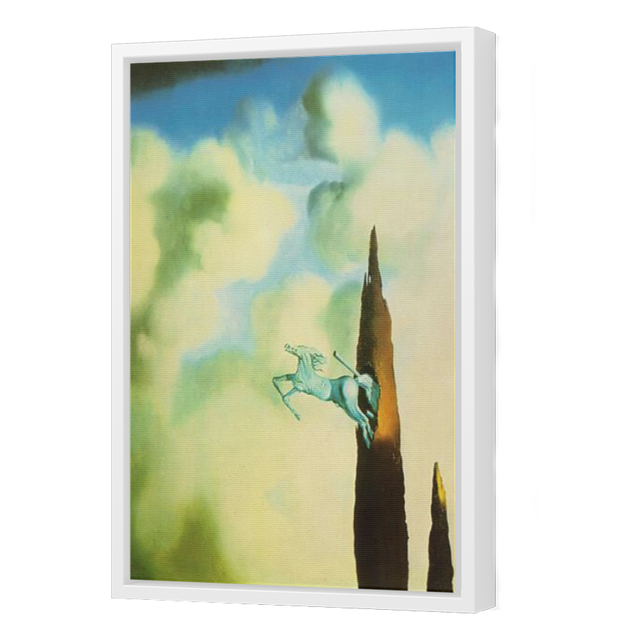 Thumbnail for Canvas - White Floating Frame