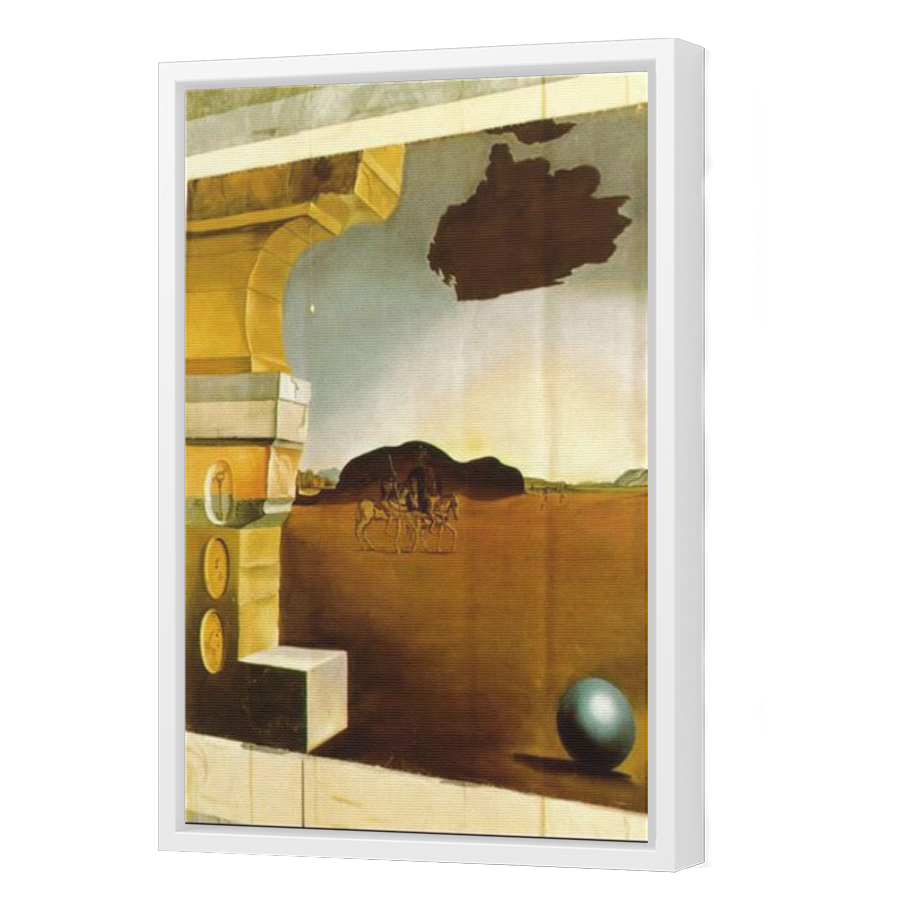 Thumbnail for Canvas - White Floating Frame