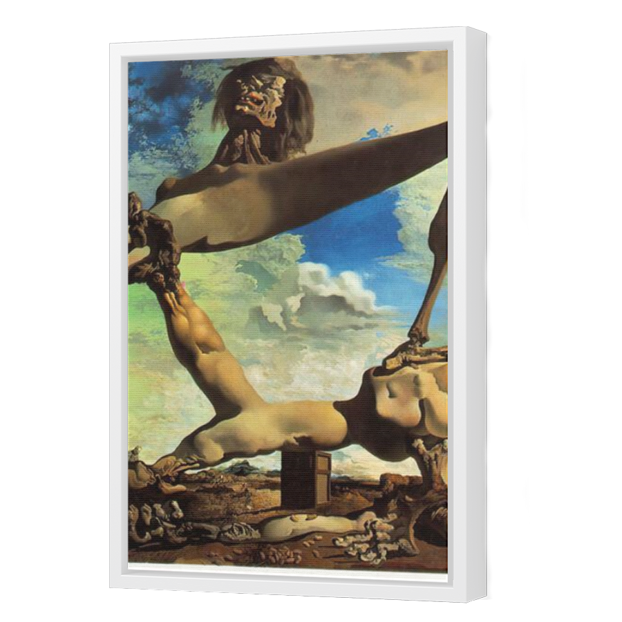 Thumbnail for Canvas - White Floating Frame