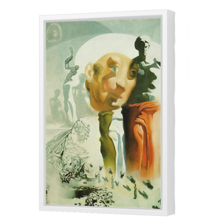 Thumbnail for Canvas - White Floating Frame