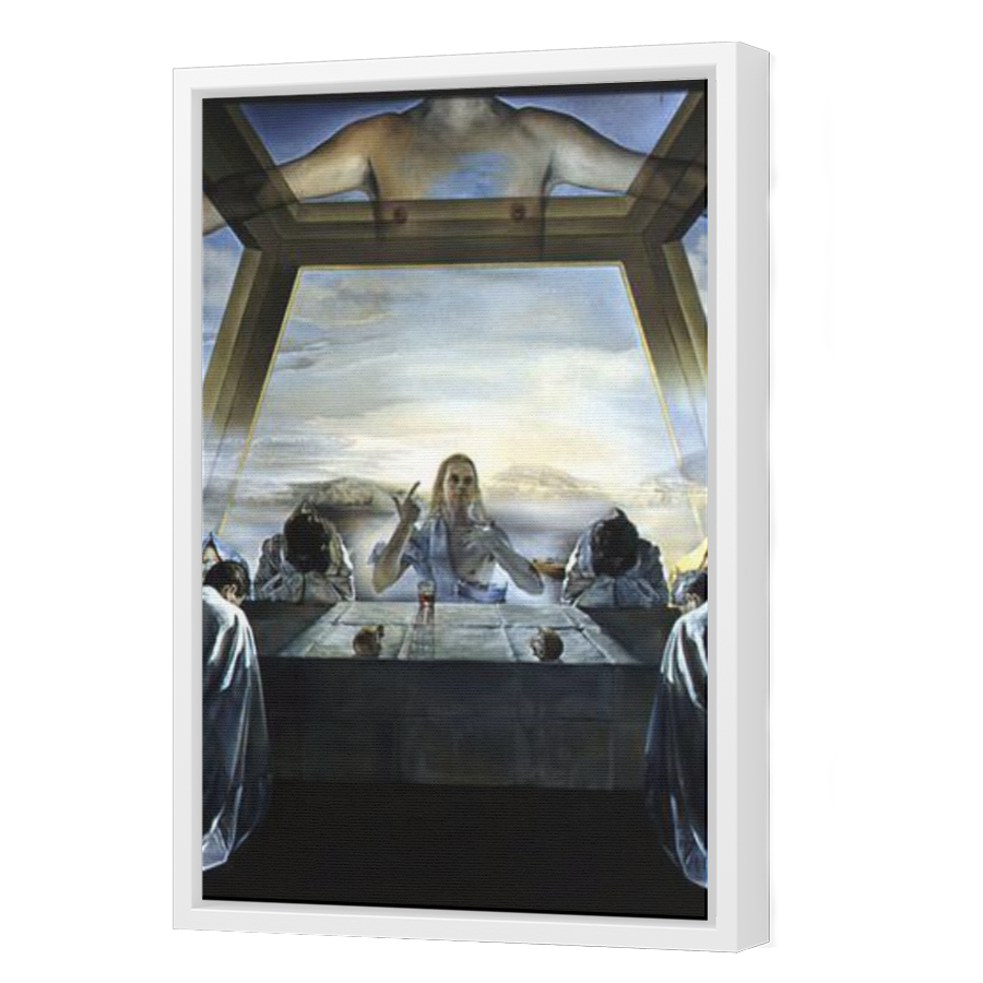 Thumbnail for Canvas - White Floating Frame