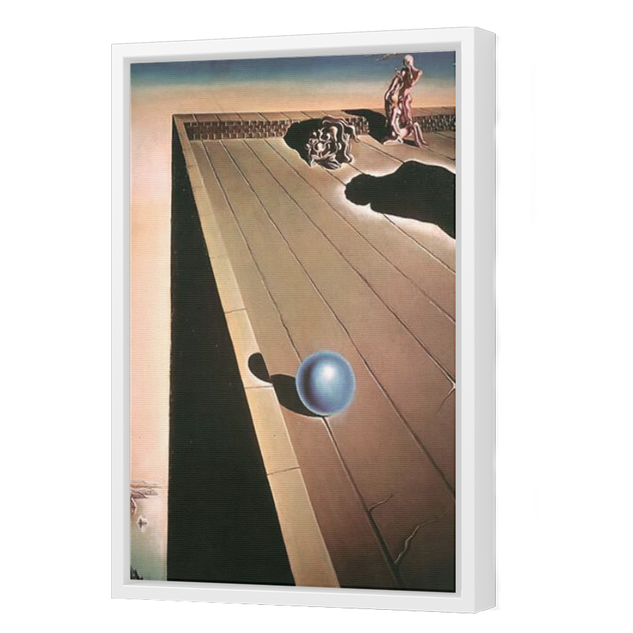 Thumbnail for Canvas - White Floating Frame