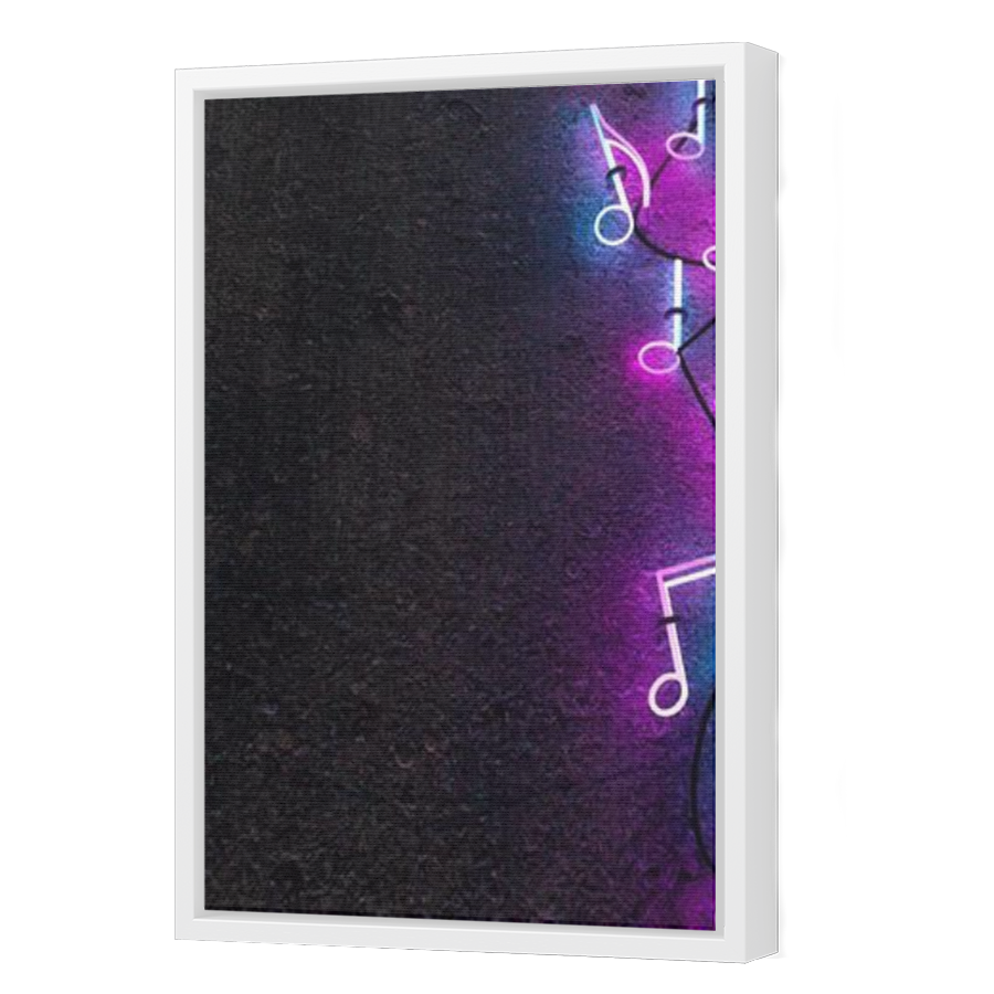 Thumbnail for Canvas - White Floating Frame