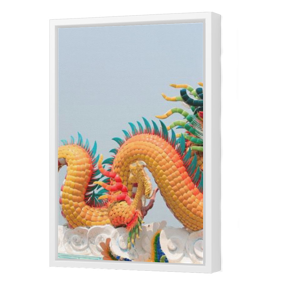 Thumbnail for Canvas - White Floating Frame