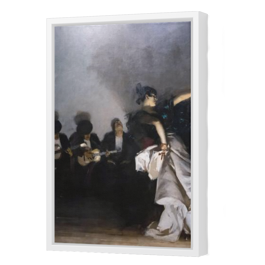 Thumbnail for Canvas - White Floating Frame