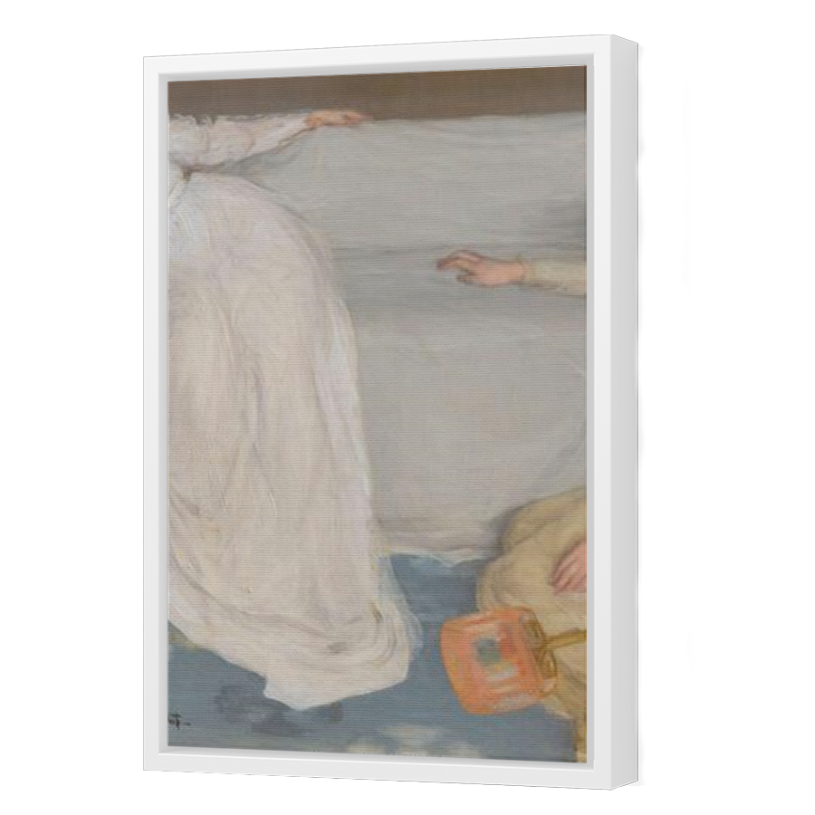 Thumbnail for Canvas - White Floating Frame