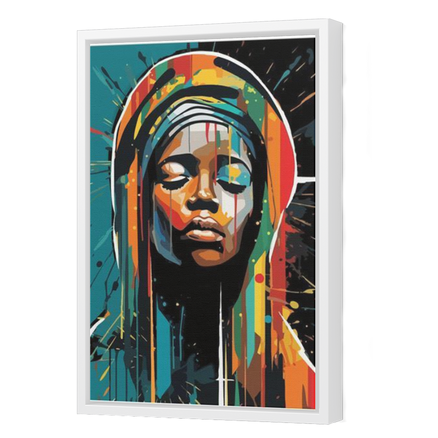 Thumbnail for Canvas - White Floating Frame