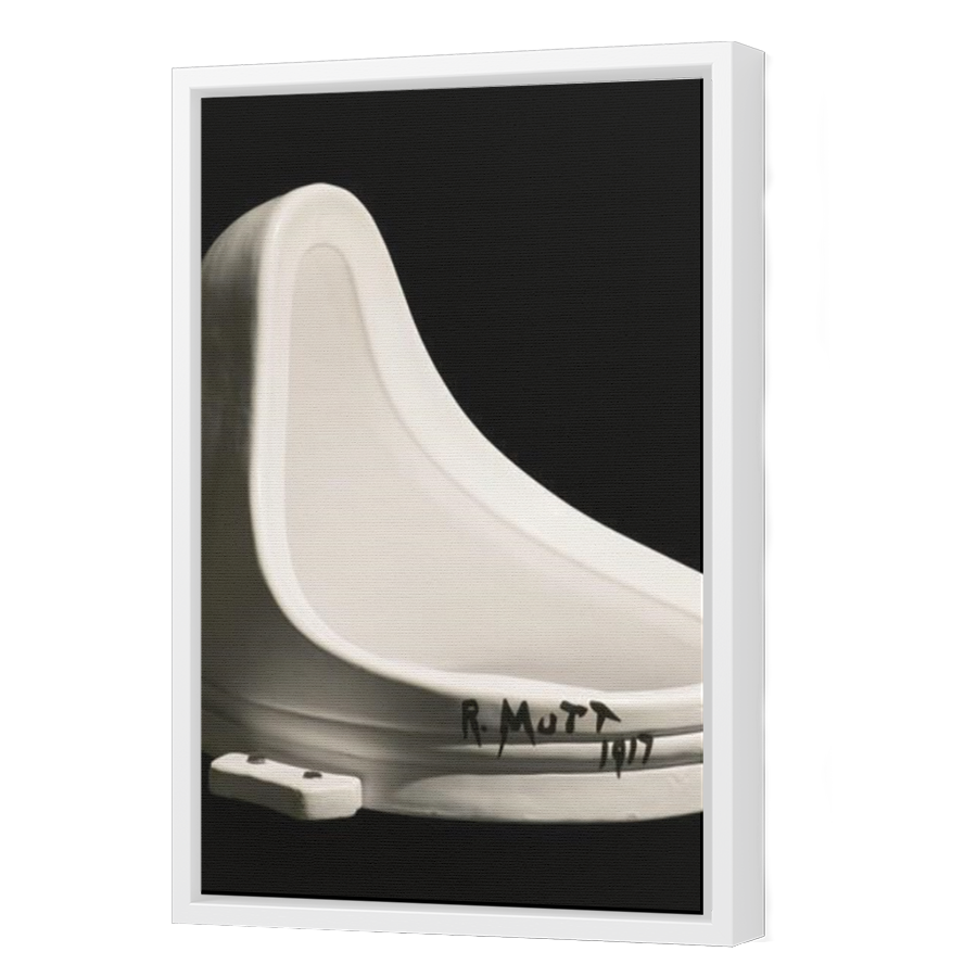 Thumbnail for Canvas - White Floating Frame