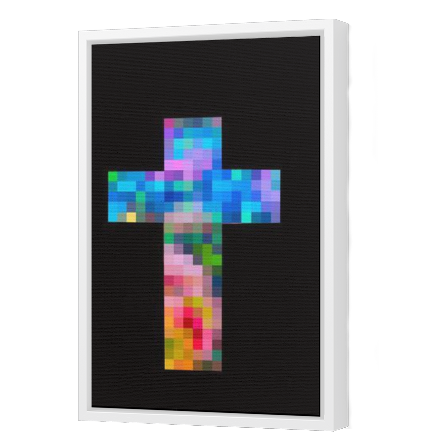 Thumbnail for Canvas - White Floating Frame