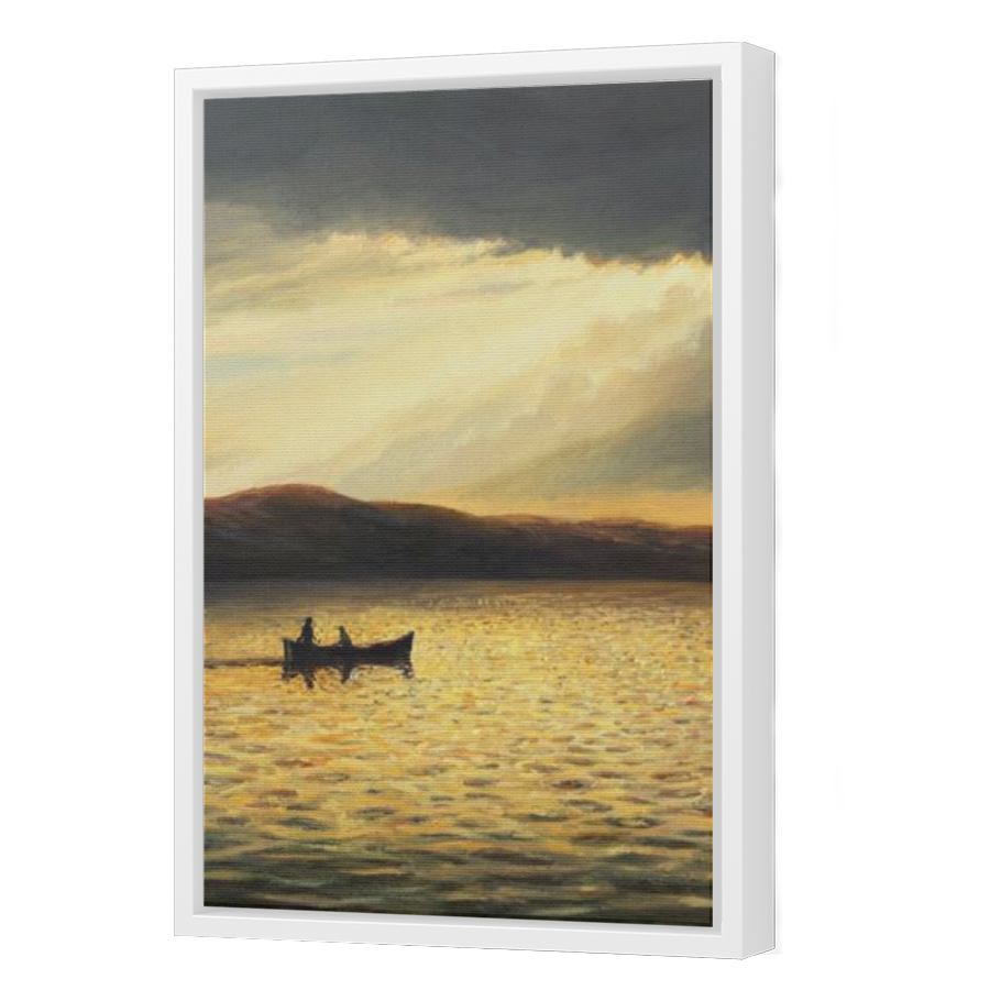 Thumbnail for Canvas - White Floating Frame