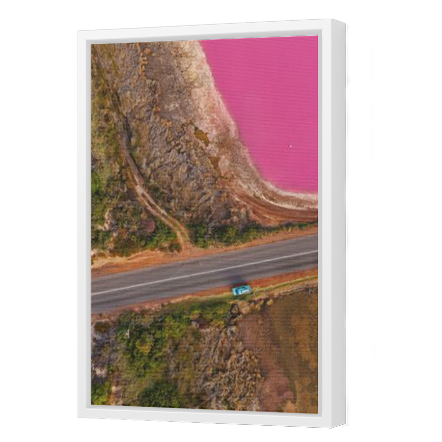Thumbnail for Canvas - White Floating Frame