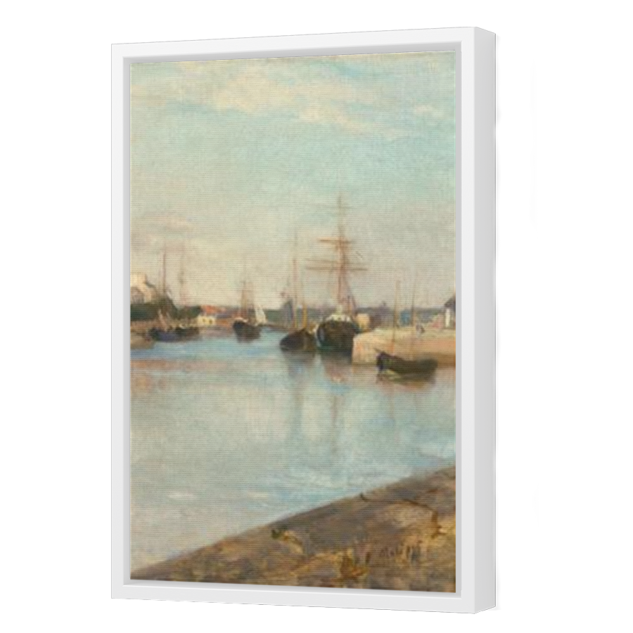 Thumbnail for Canvas - White Floating Frame
