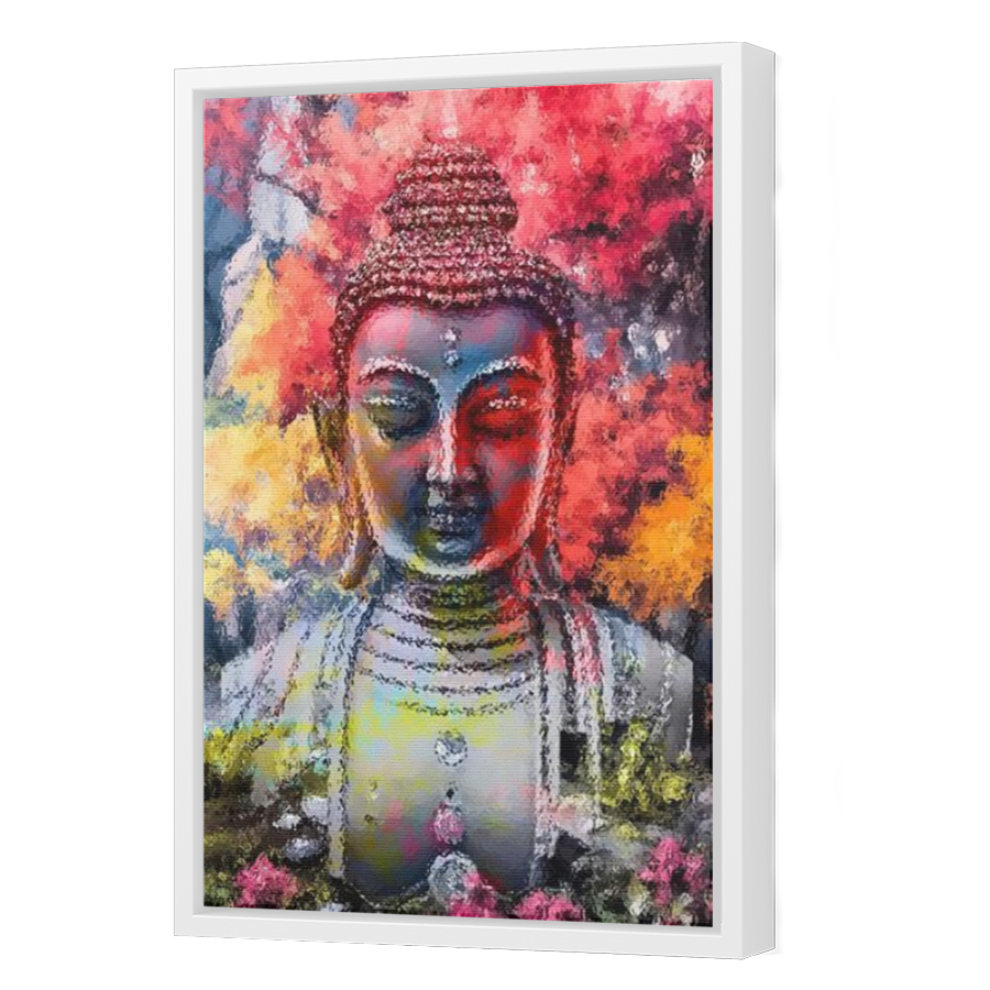 Thumbnail for Canvas - White Floating Frame
