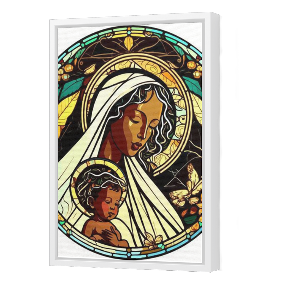 Thumbnail for Canvas - White Floating Frame