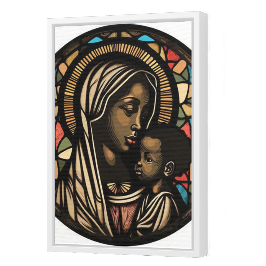 Thumbnail for Canvas - White Floating Frame
