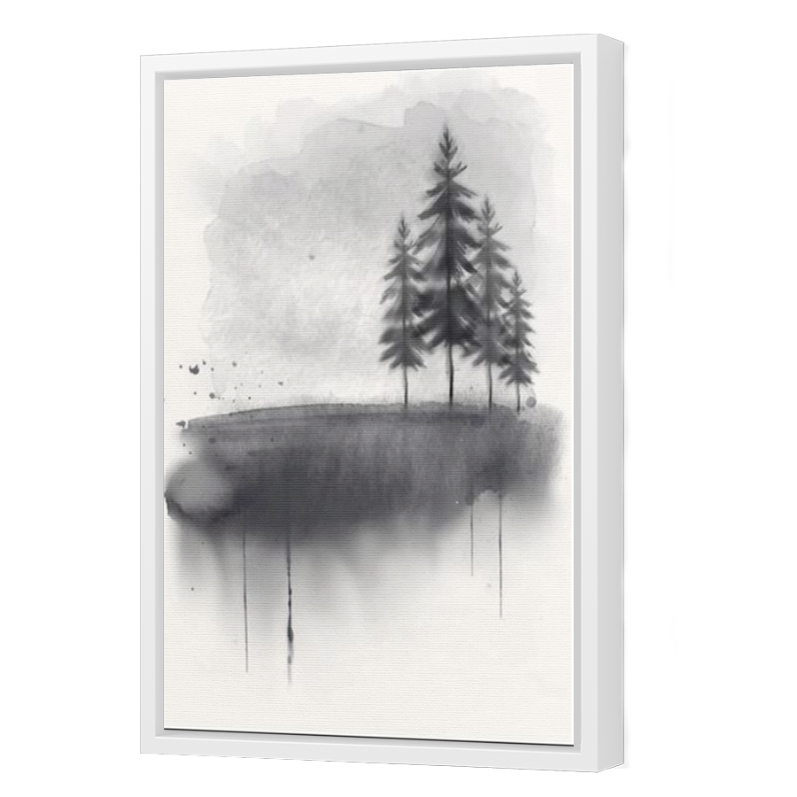 Thumbnail for Canvas - White Floating Frame