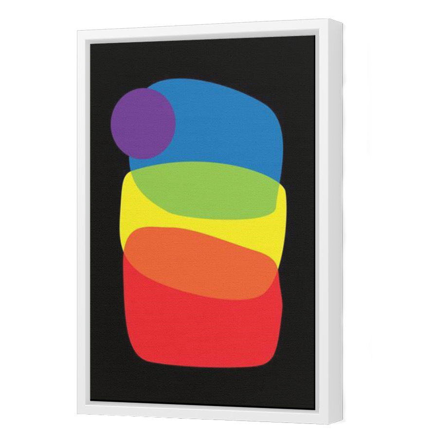 Thumbnail for Canvas - White Floating Frame