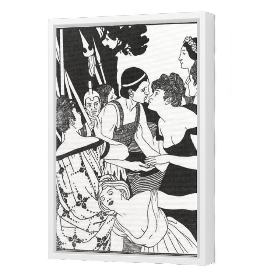 Thumbnail for Canvas - White Floating Frame