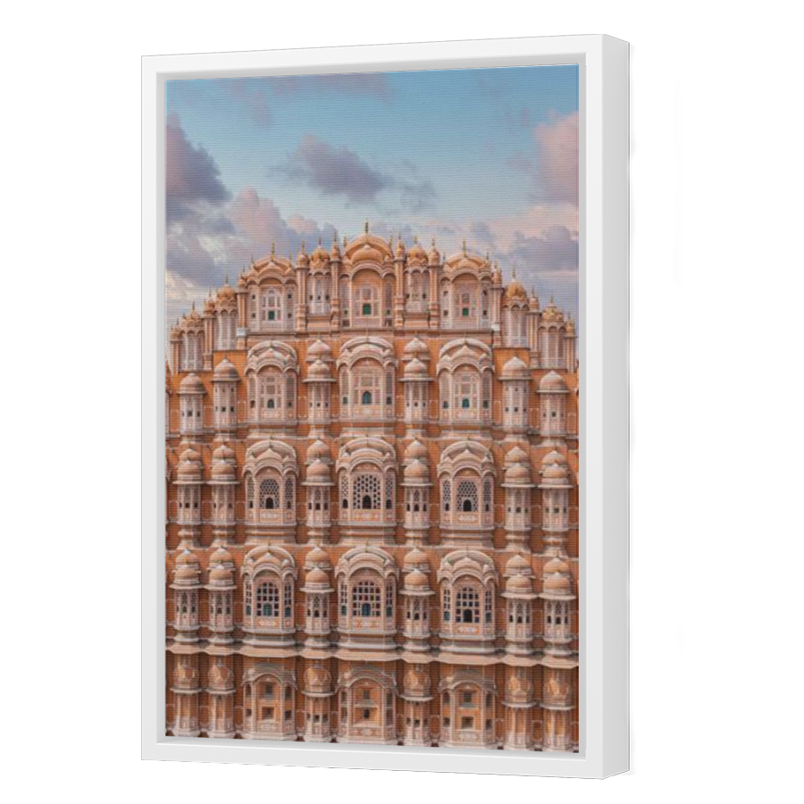 Thumbnail for Canvas - White Floating Frame