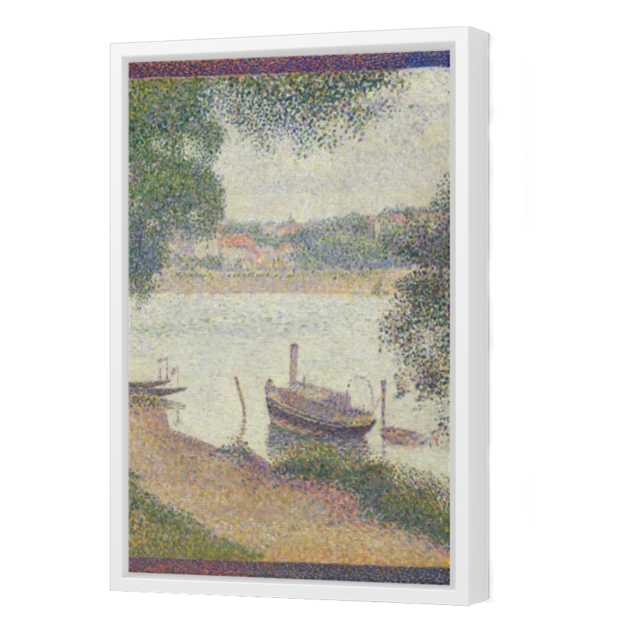Thumbnail for Canvas - White Floating Frame