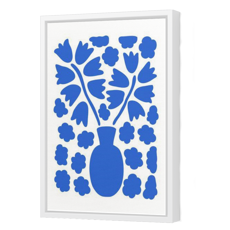 Thumbnail for Canvas - White Floating Frame