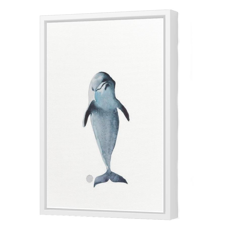 Thumbnail for Canvas - White Floating Frame