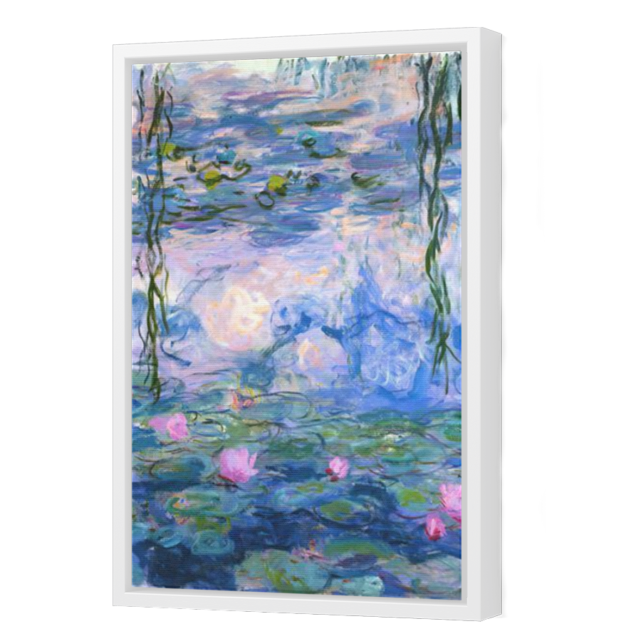 Thumbnail for Canvas - White Floating Frame