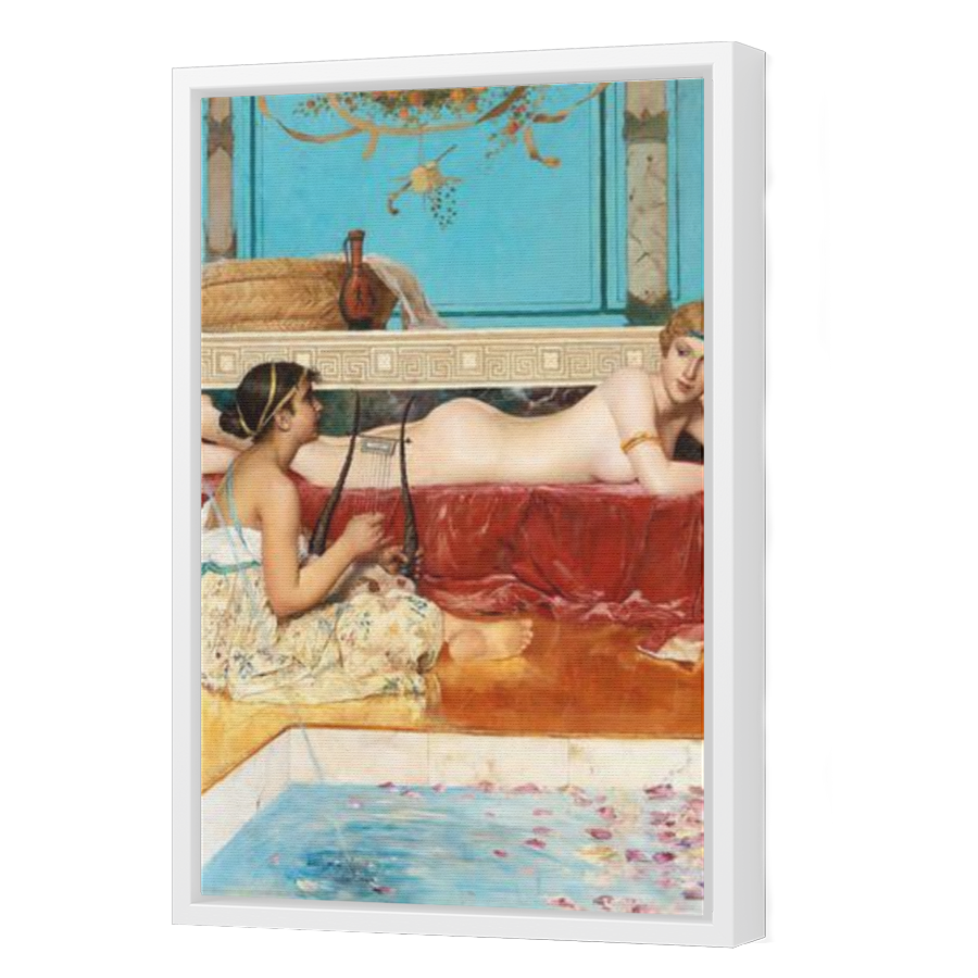 Thumbnail for Canvas - White Floating Frame