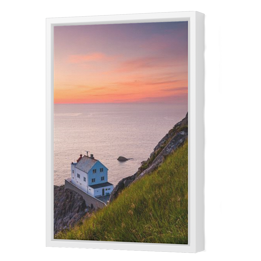 Thumbnail for Canvas - White Floating Frame
