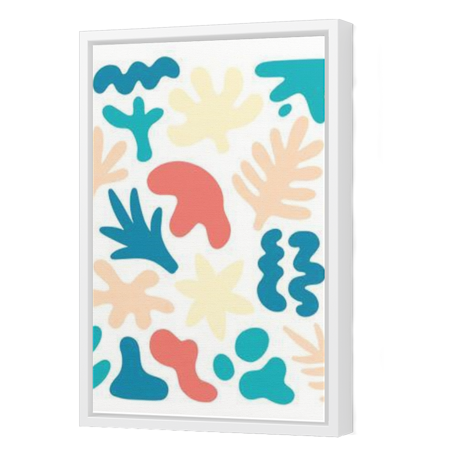 Thumbnail for Canvas - White Floating Frame