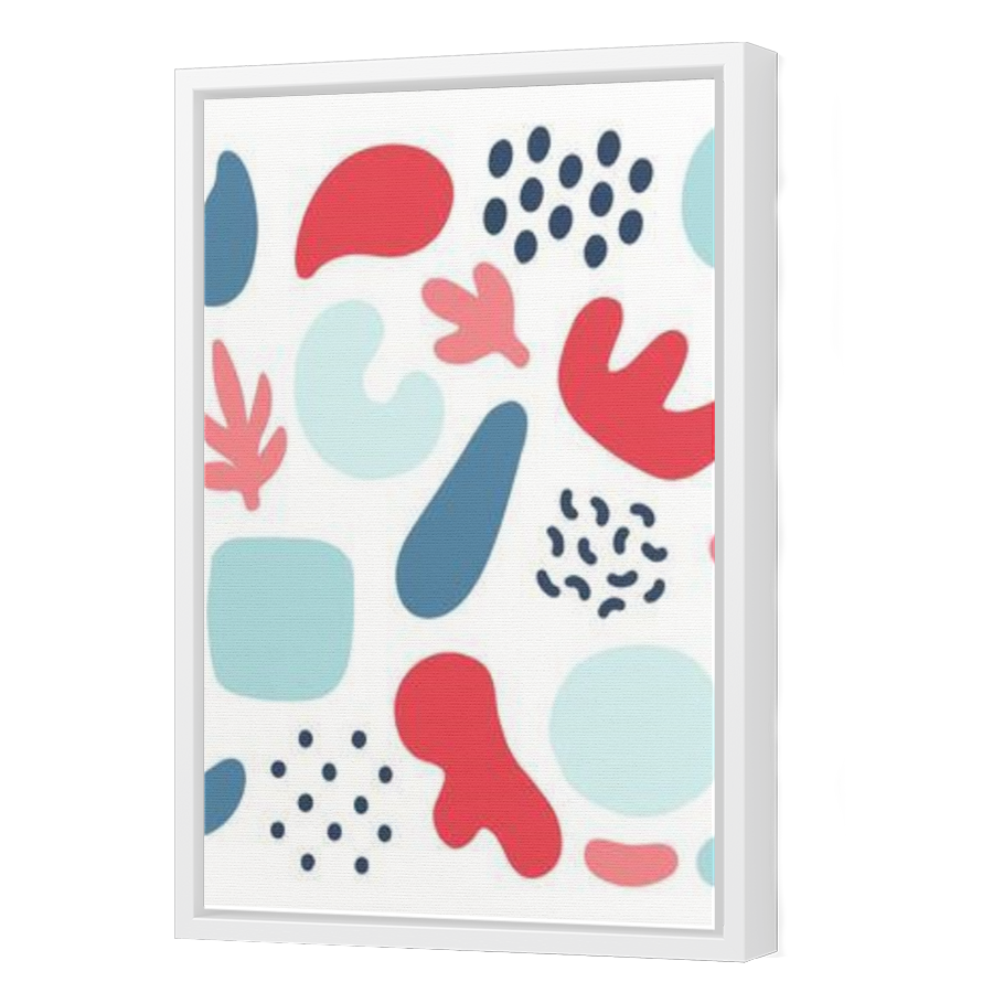 Thumbnail for Canvas - White Floating Frame