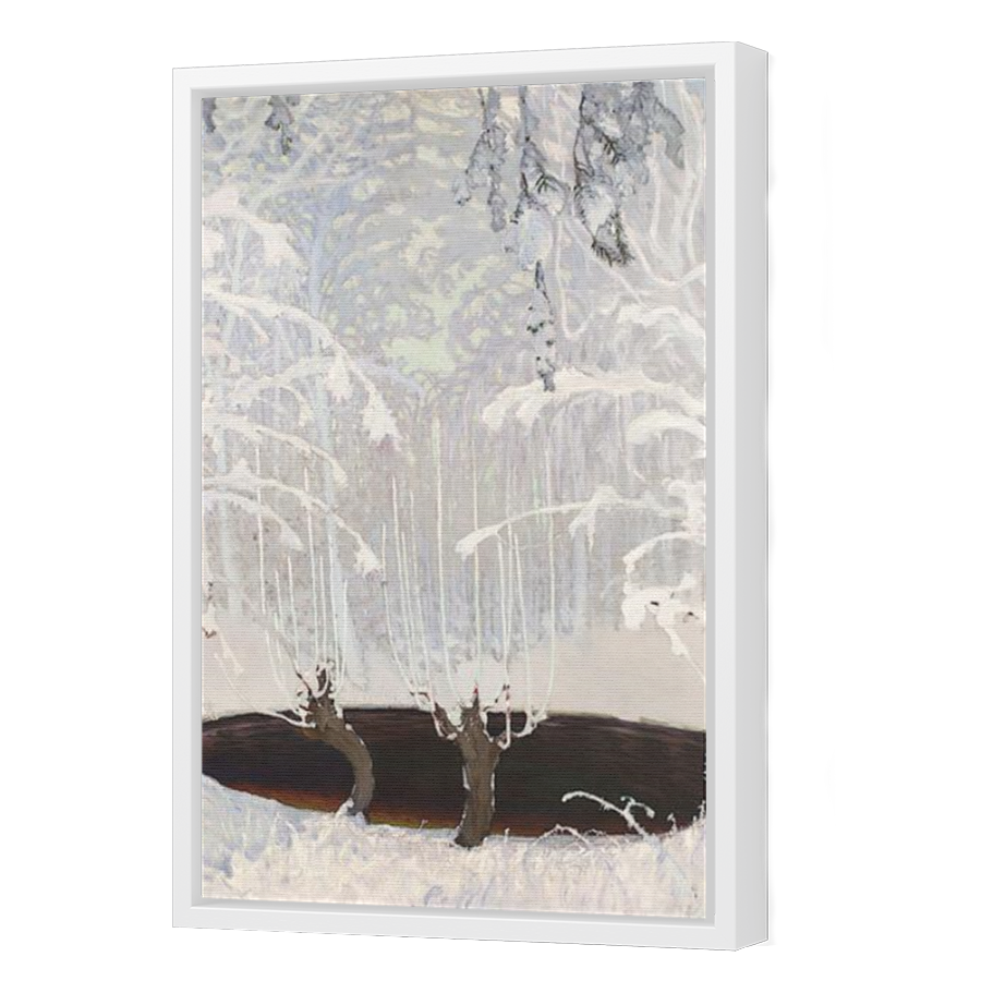 Thumbnail for Canvas - White Floating Frame
