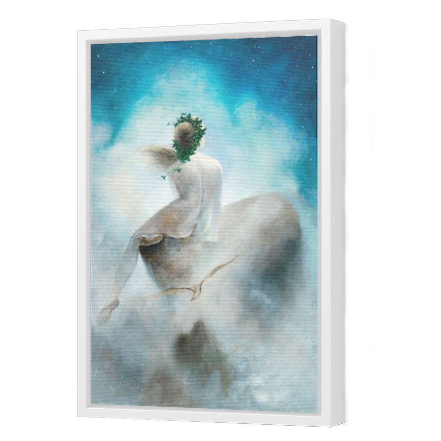 Thumbnail for Canvas - White Floating Frame
