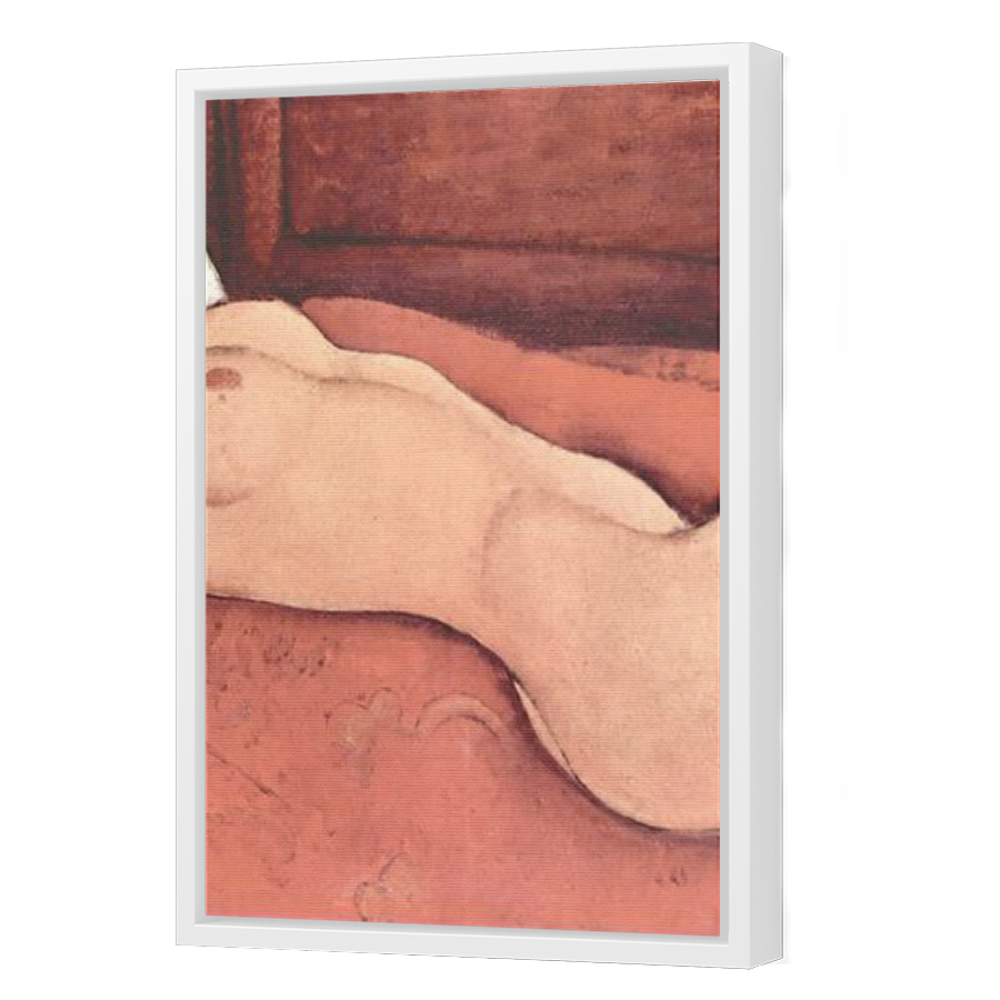 Thumbnail for Canvas - White Floating Frame