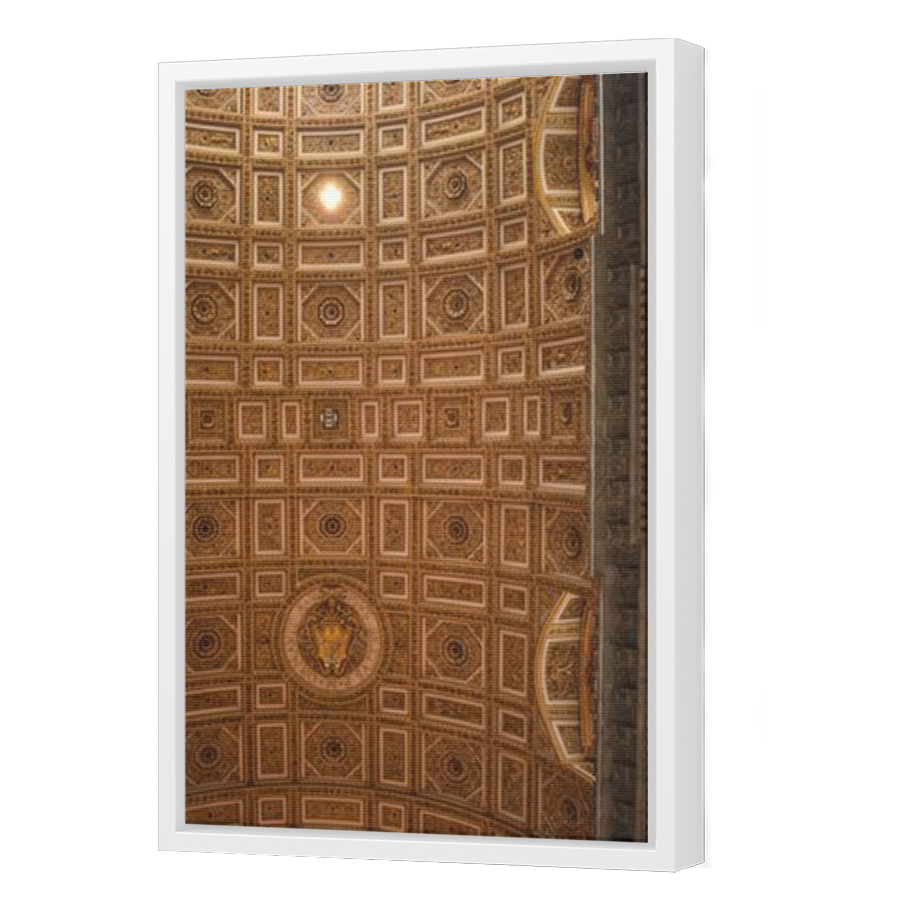 Thumbnail for Canvas - White Floating Frame