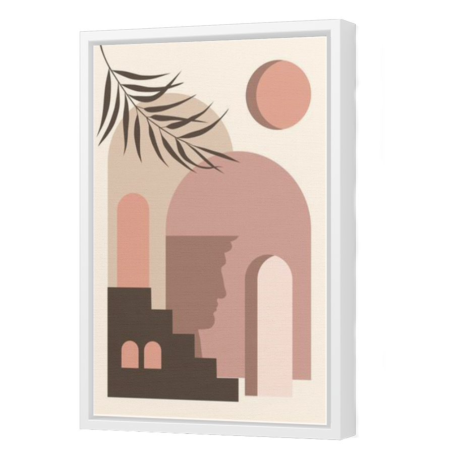 Thumbnail for Canvas - White Floating Frame