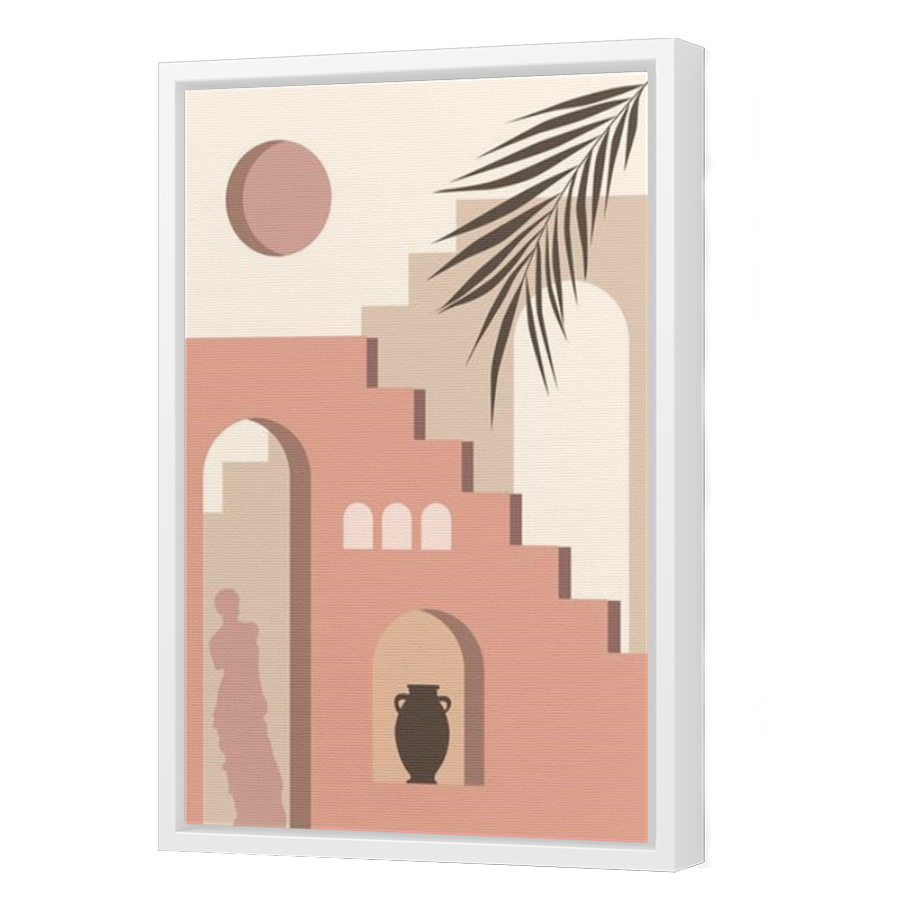 Thumbnail for Canvas - White Floating Frame