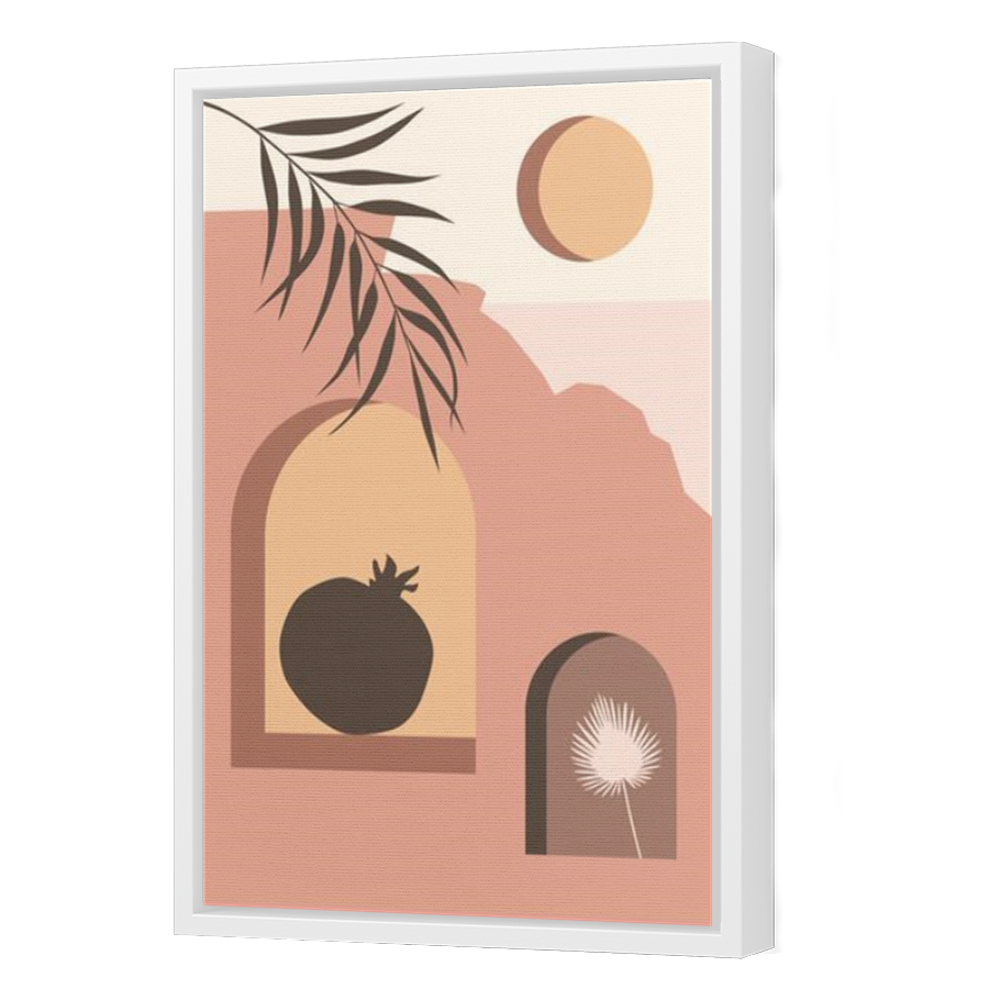 Thumbnail for Canvas - White Floating Frame