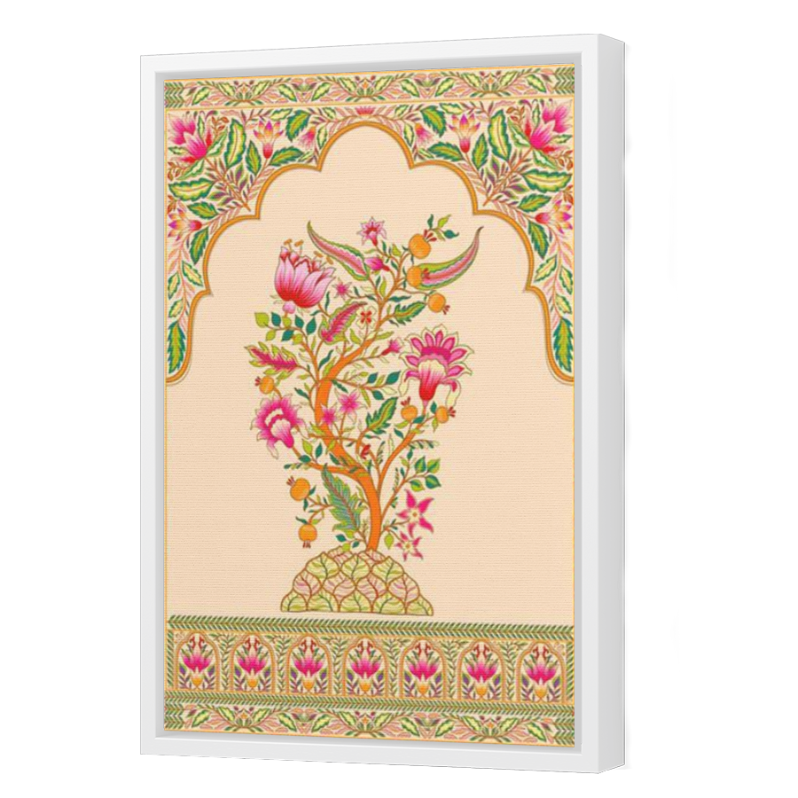 Thumbnail for Canvas - White Floating Frame