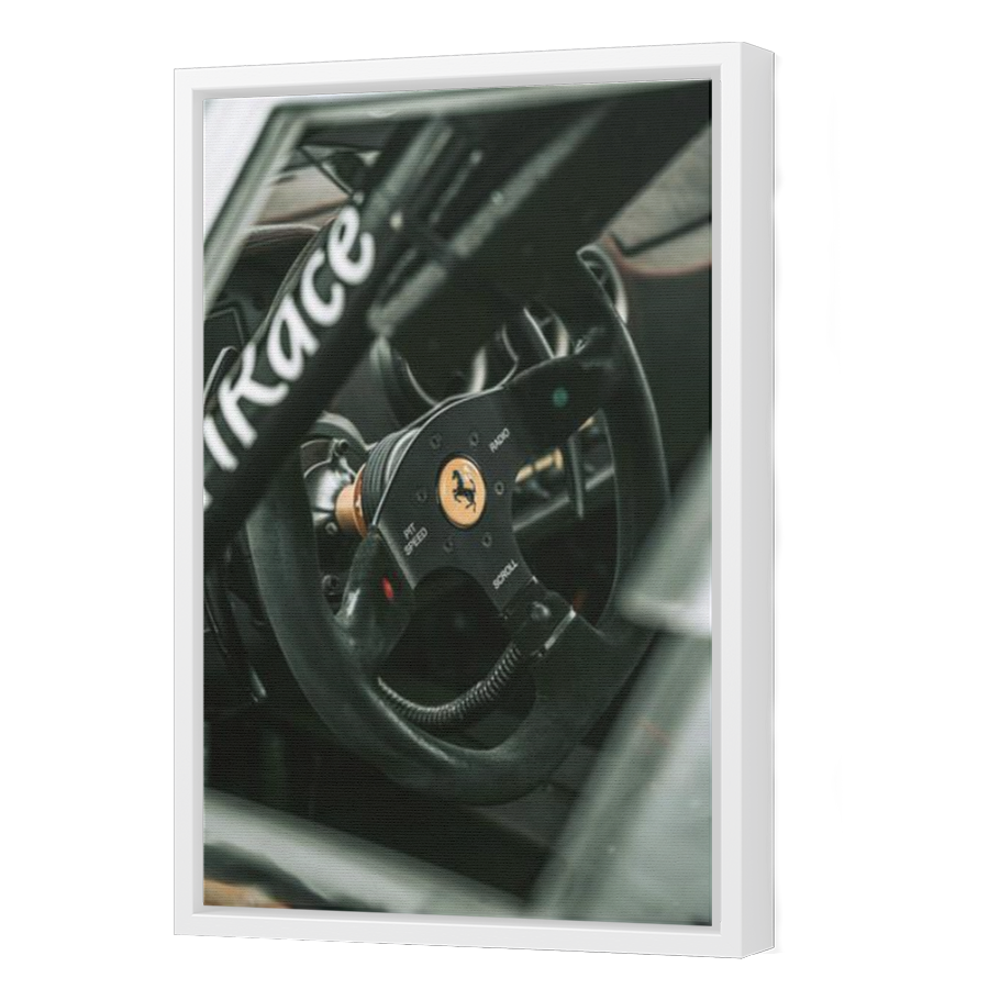 Thumbnail for Canvas - White Floating Frame