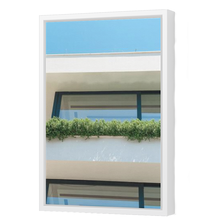 Thumbnail for Canvas - White Floating Frame