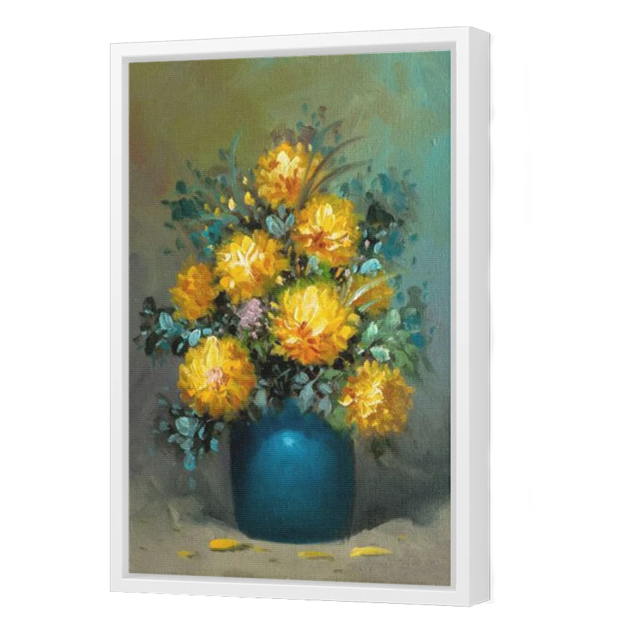 Thumbnail for Canvas - White Floating Frame