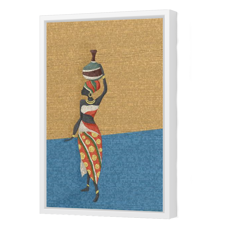 Thumbnail for Canvas - White Floating Frame