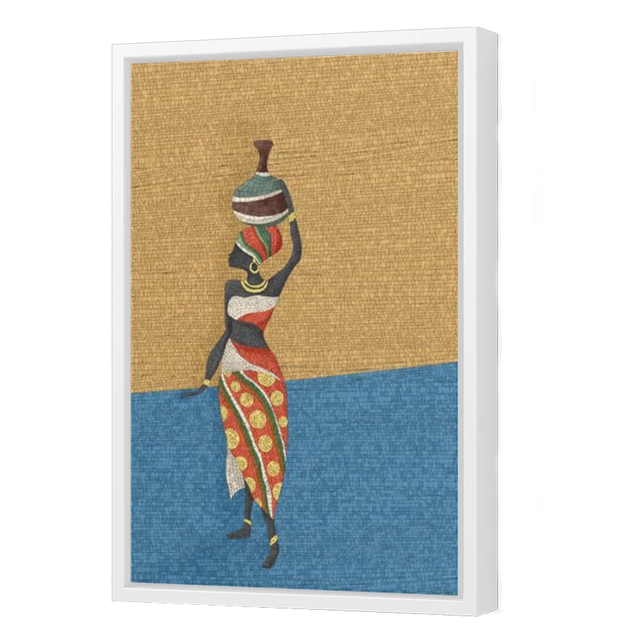 Thumbnail for Canvas - White Floating Frame