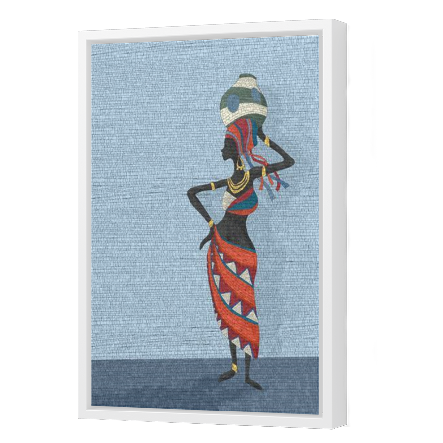 Thumbnail for Canvas - White Floating Frame