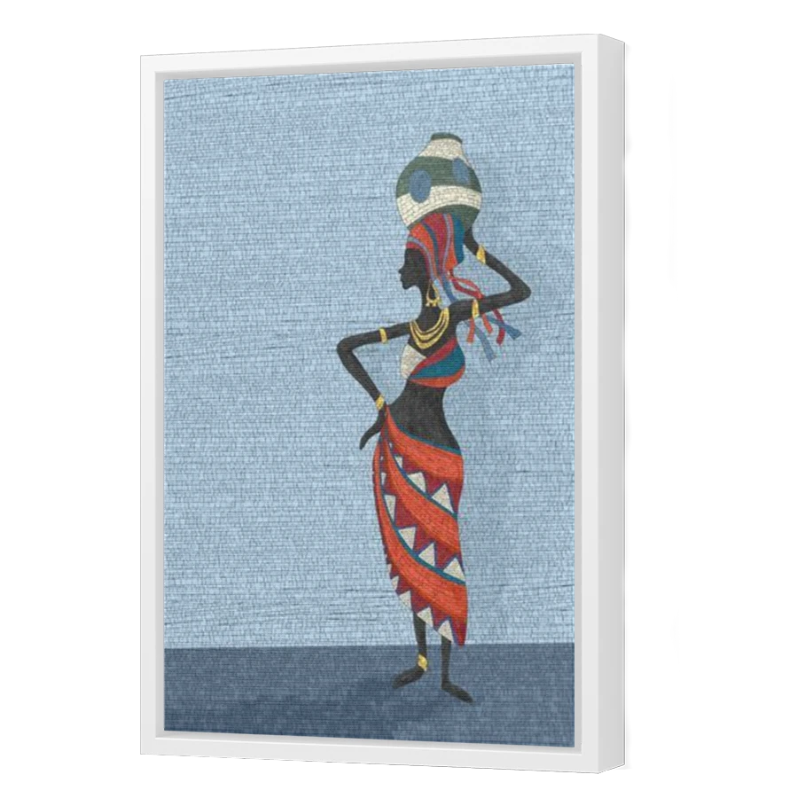 Thumbnail for Canvas - White Floating Frame