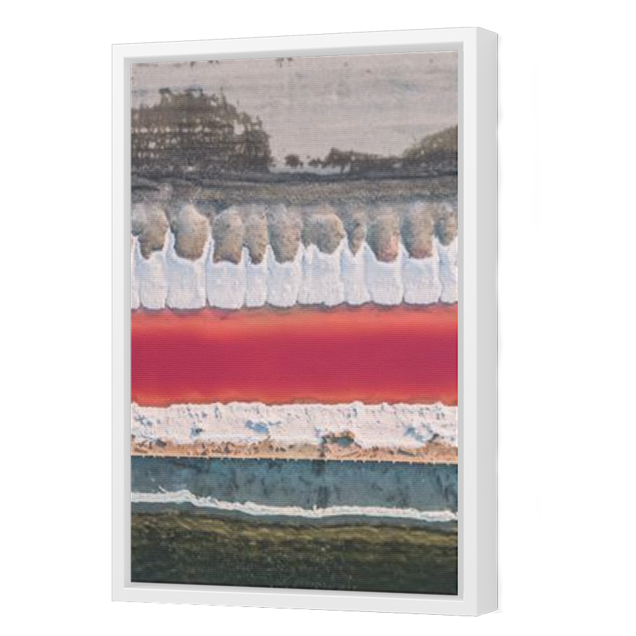 Thumbnail for Canvas - White Floating Frame
